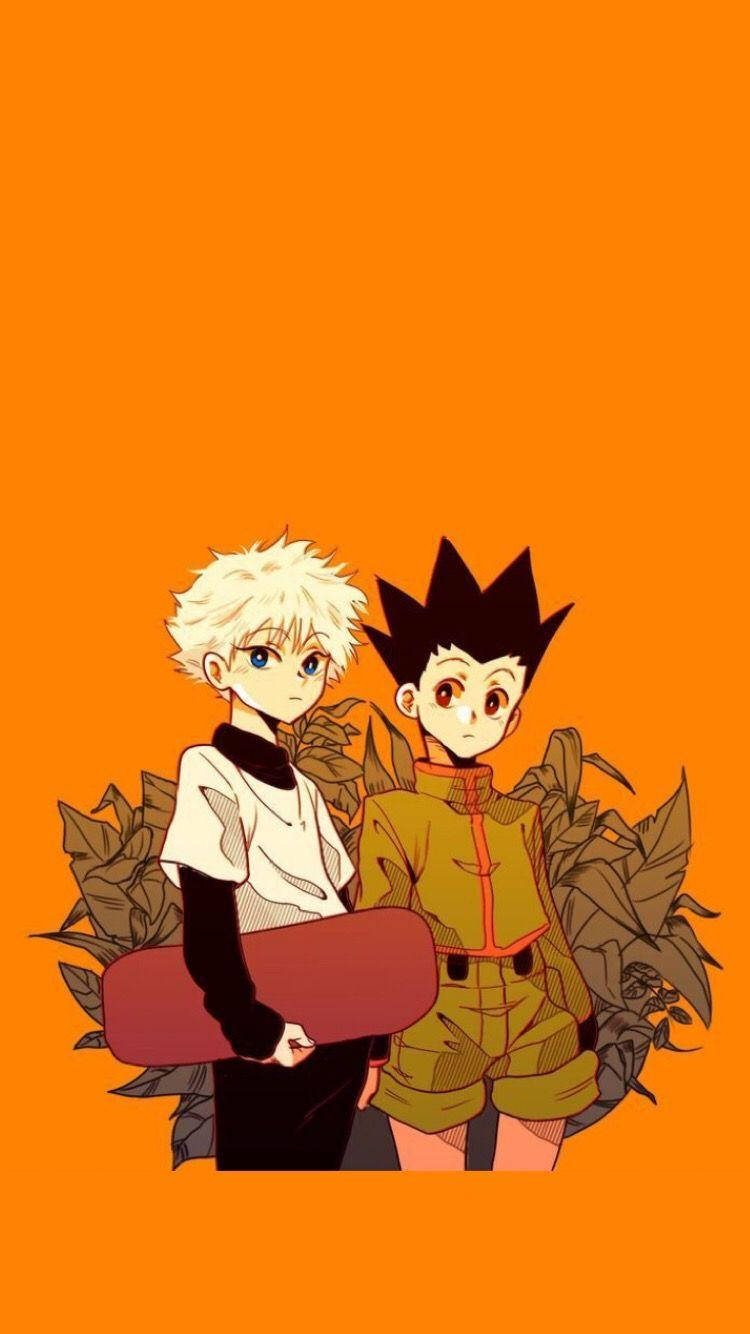 Orange Gon And Killua Fan Art