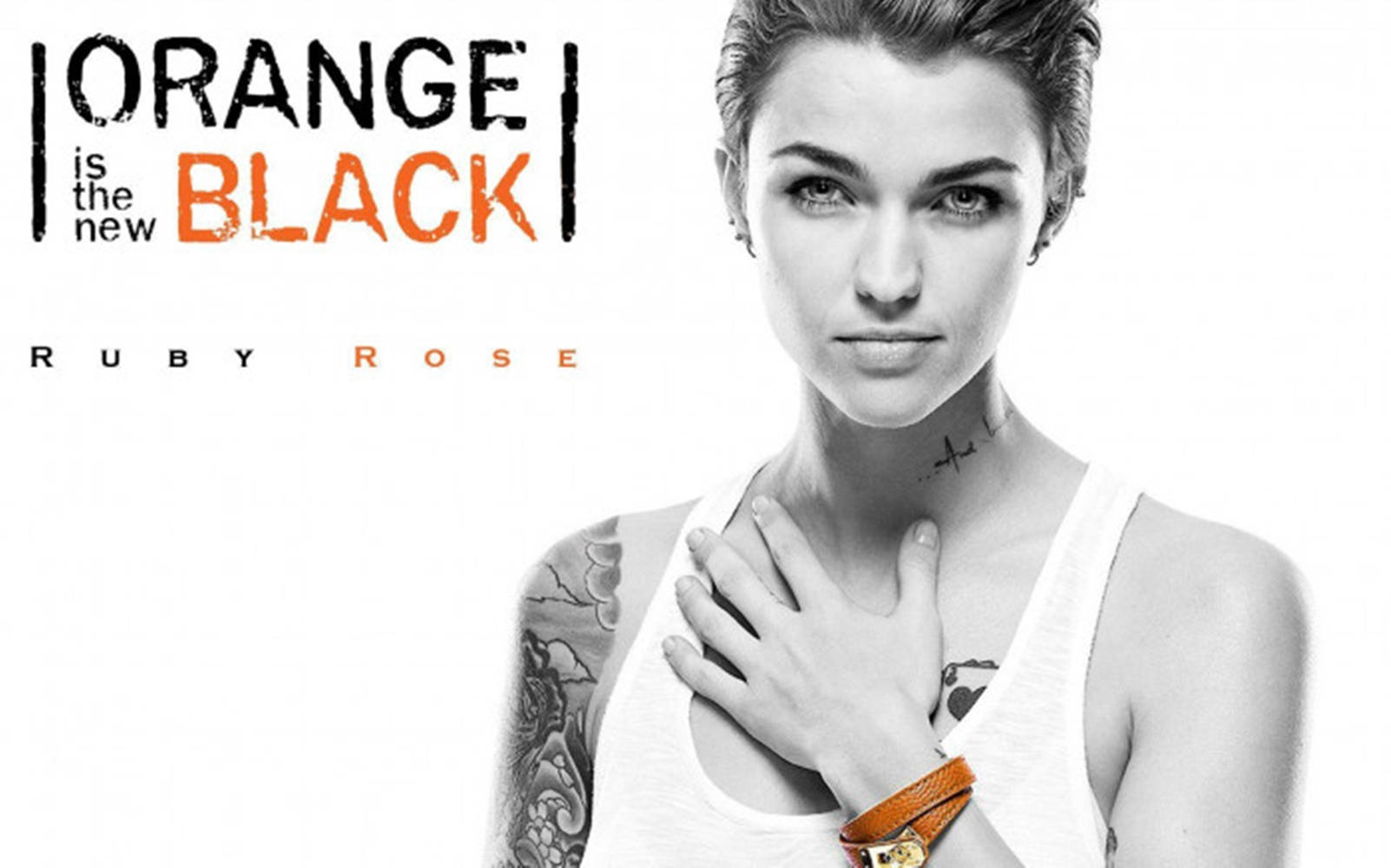 Orange Is The New Black Actress Ruby Rose Background