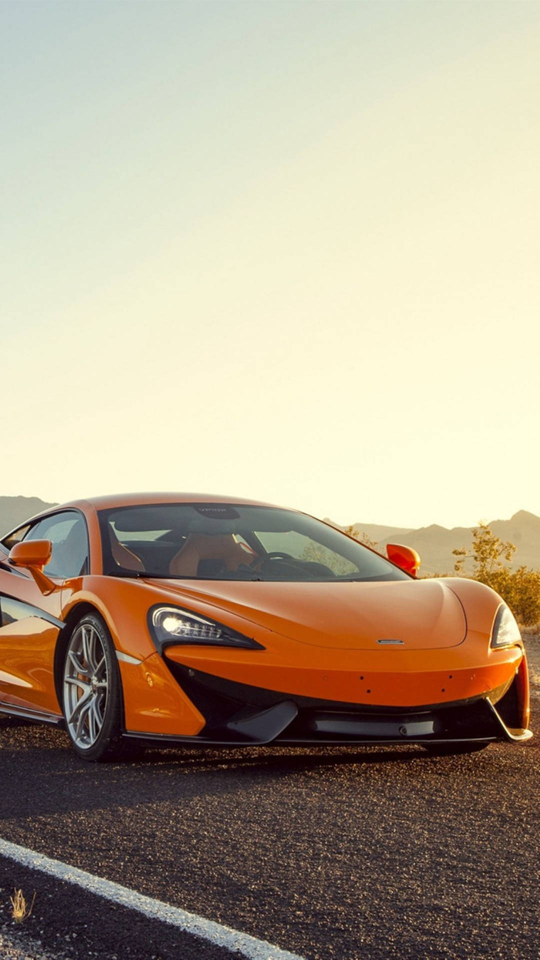 Orange Mclaren Iphone 570s Monster Bumper Background