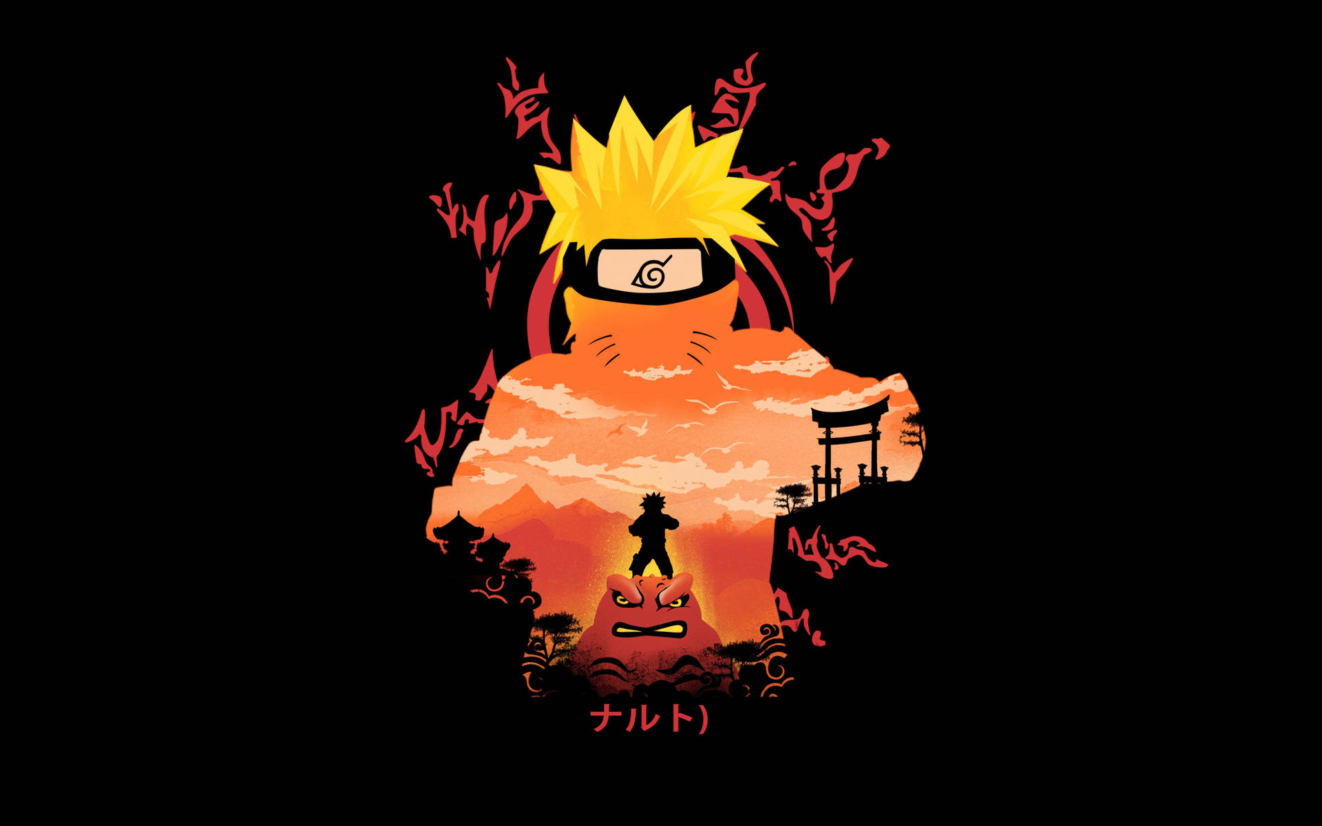 Orange Naruto, A Powerful Shinobi Background
