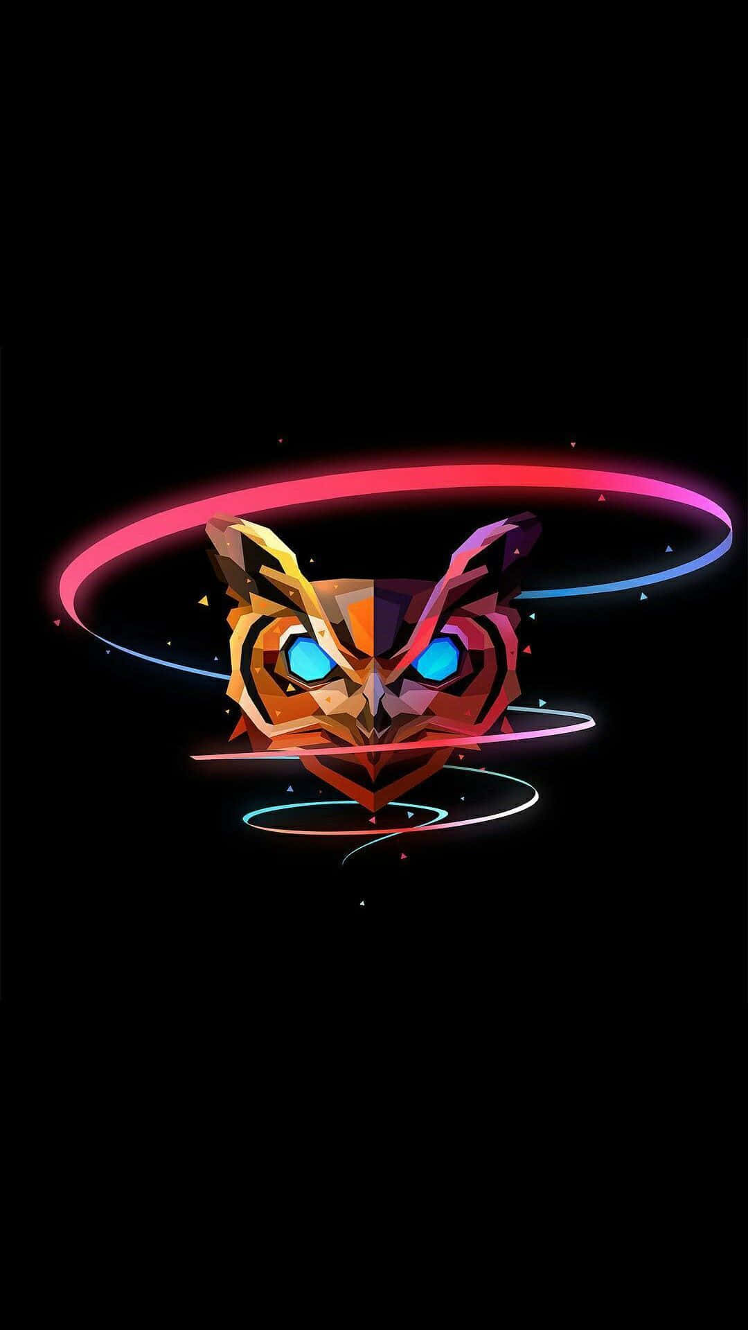 Orange Owl Head Vector Fondos De Pantalla Background