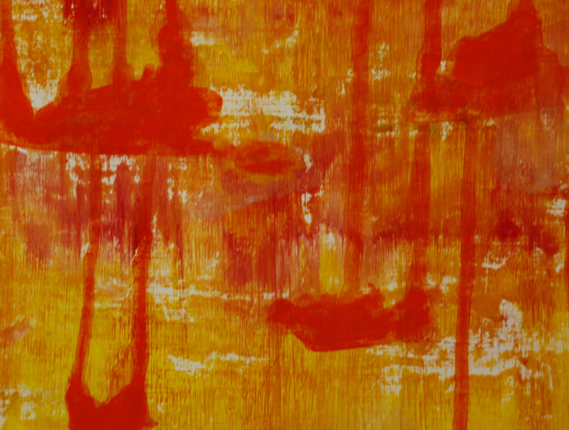 Orange Paint Abstract Art Background
