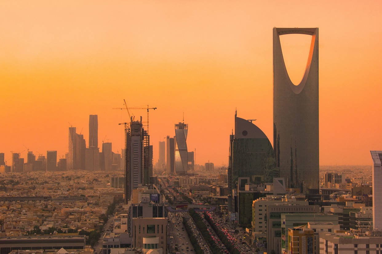 Orange Skies In Riyadh