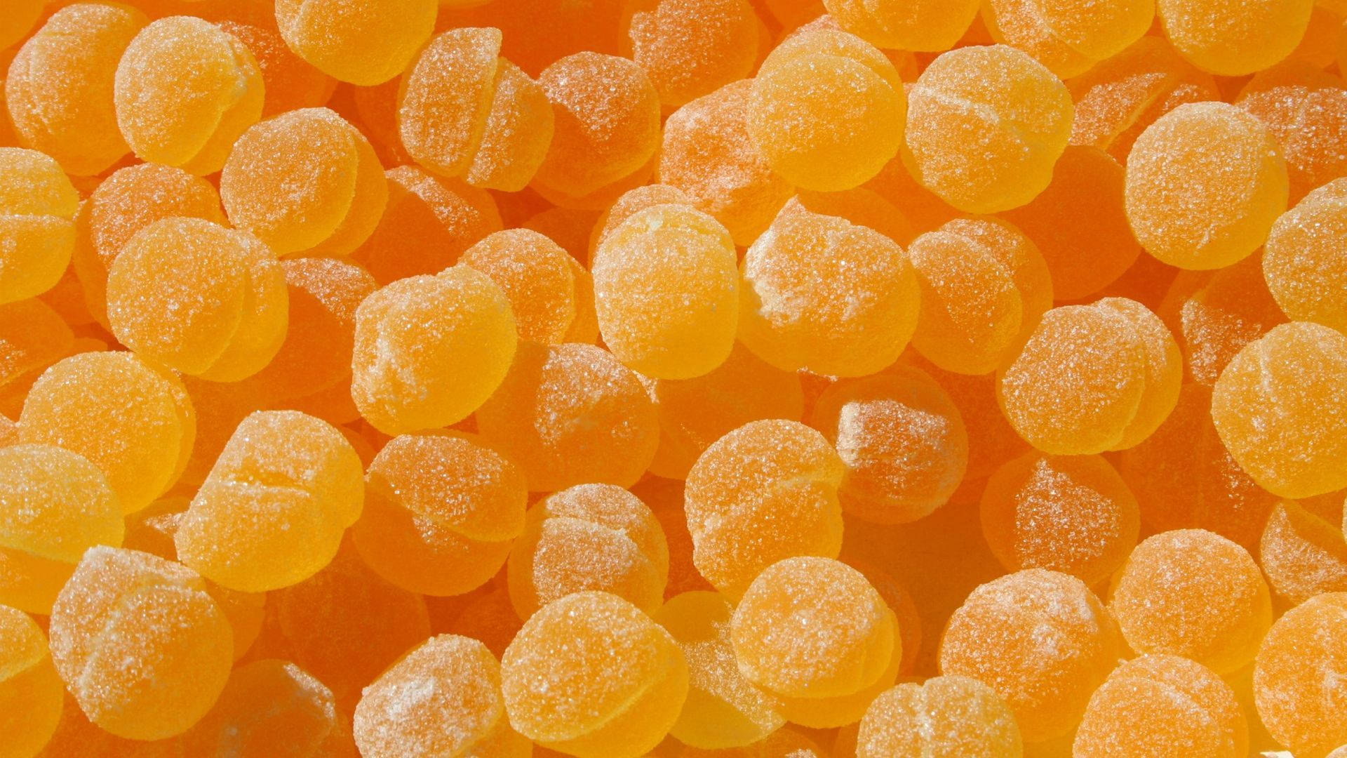 Orange Sugar Candies