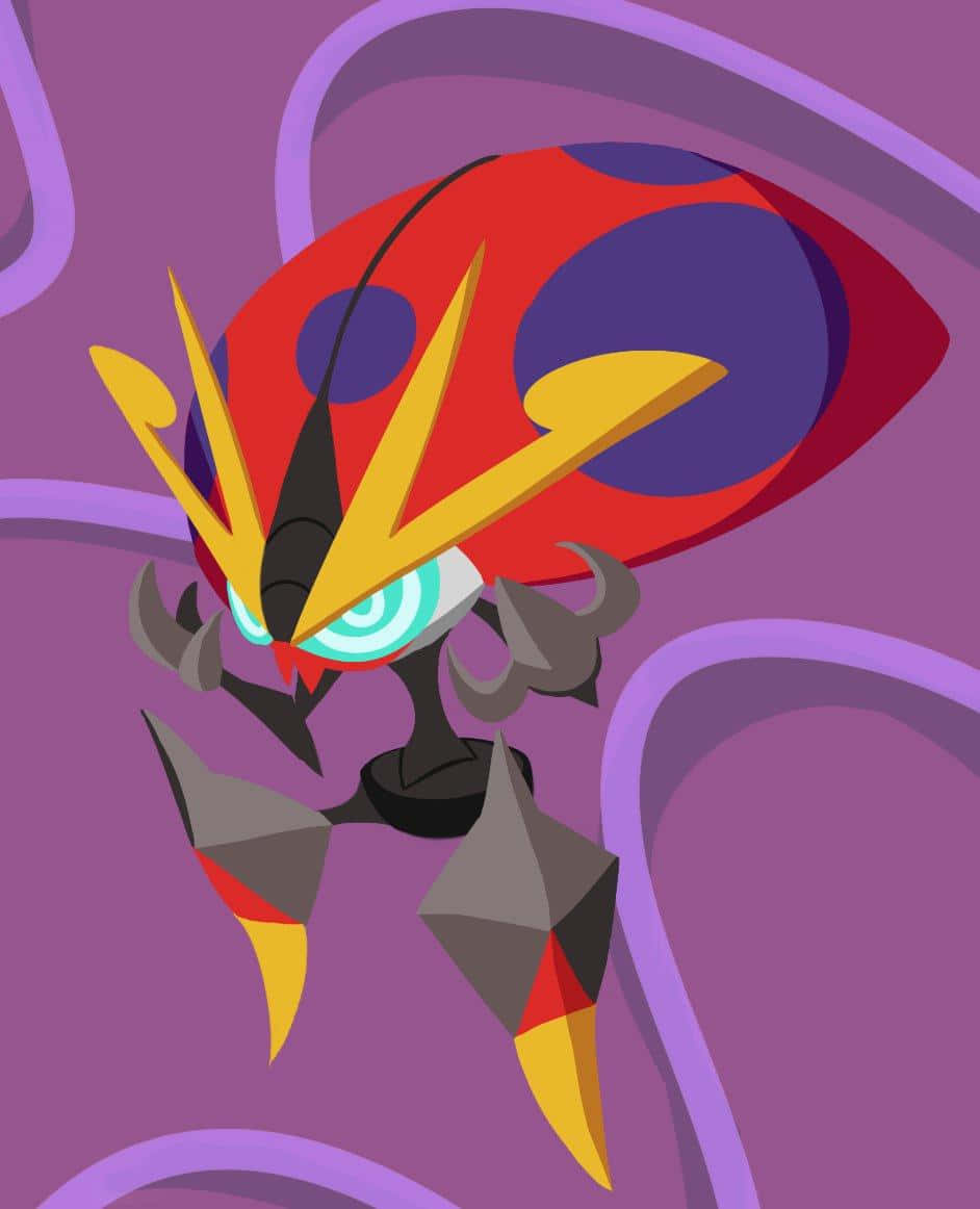 Orbeetle Pyschic Bug Pokémon Background