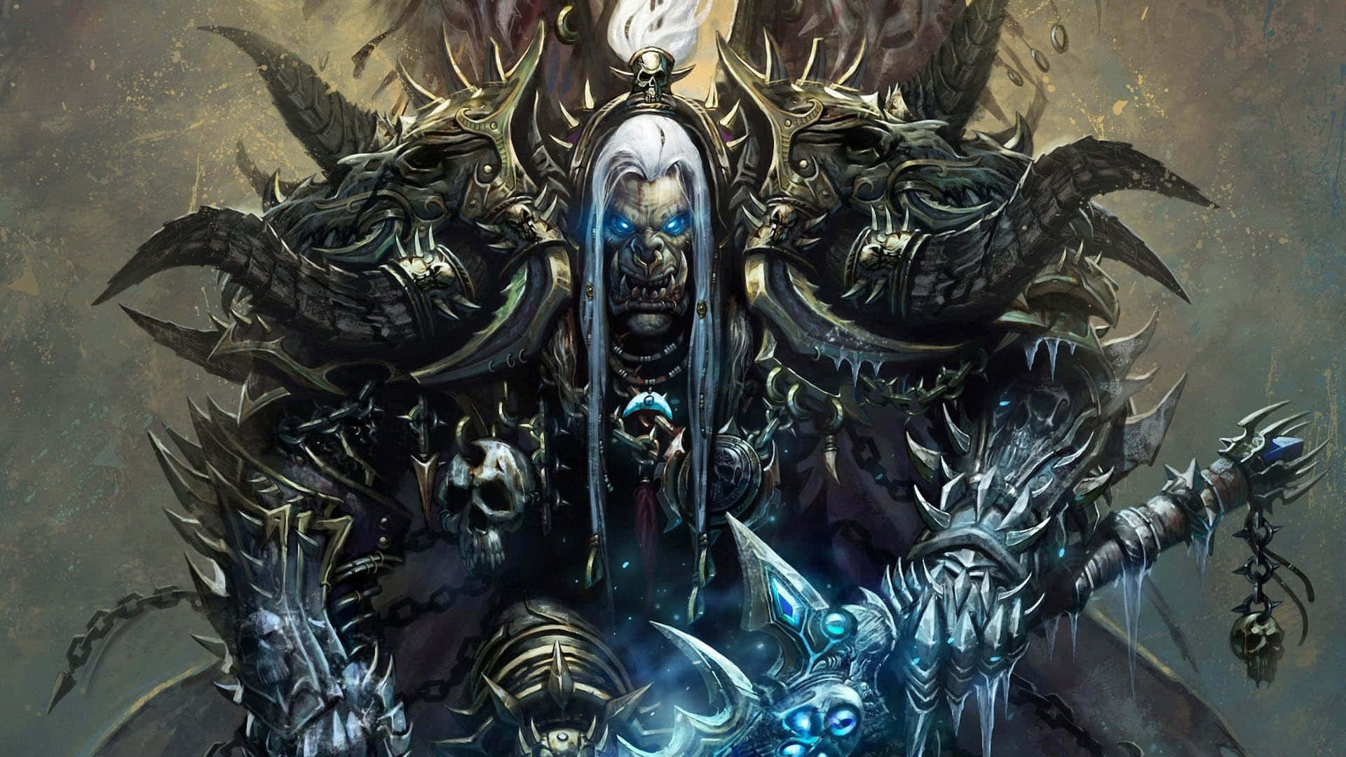 Orc Death Knight Wow 4k Background