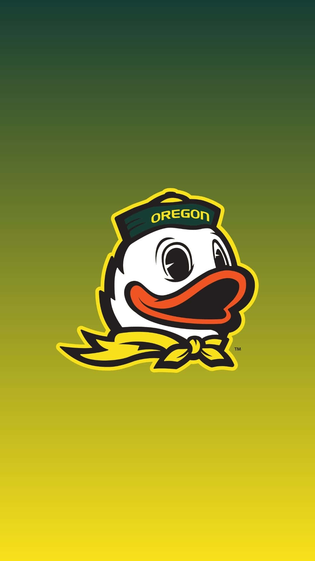 Oregon Ducks Football Team Logo Background
