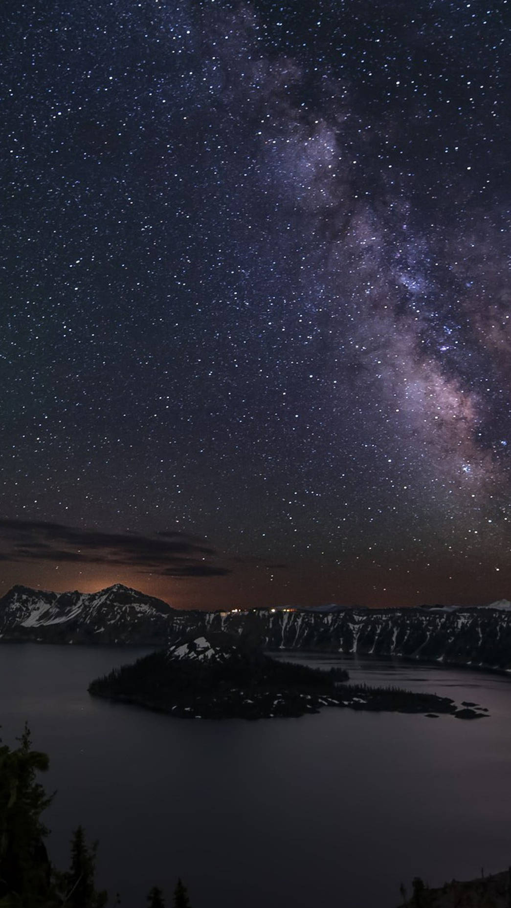 Oregon Night Sky Background