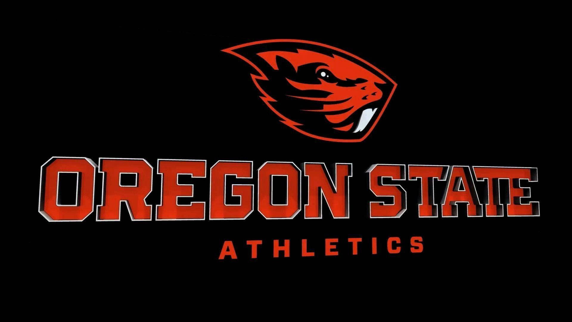 Oregon State University Athletics Black Background