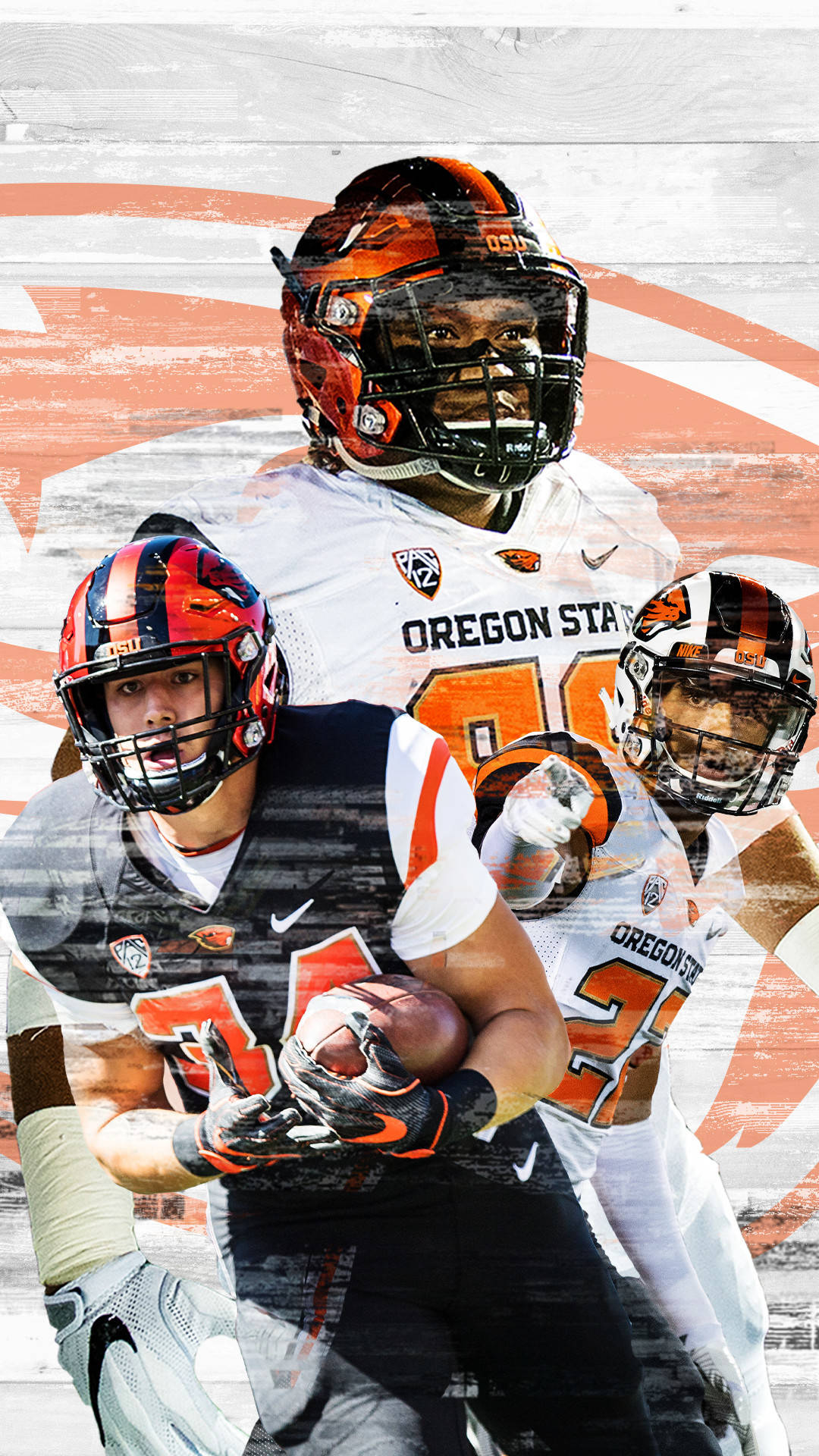 Oregon State University Football Players Background