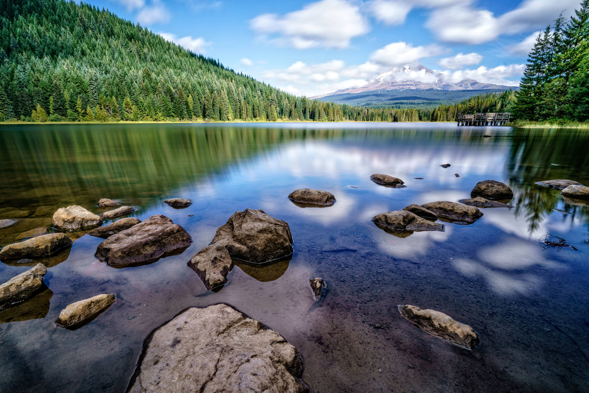 Oregon Trillium Lake Mount Hood