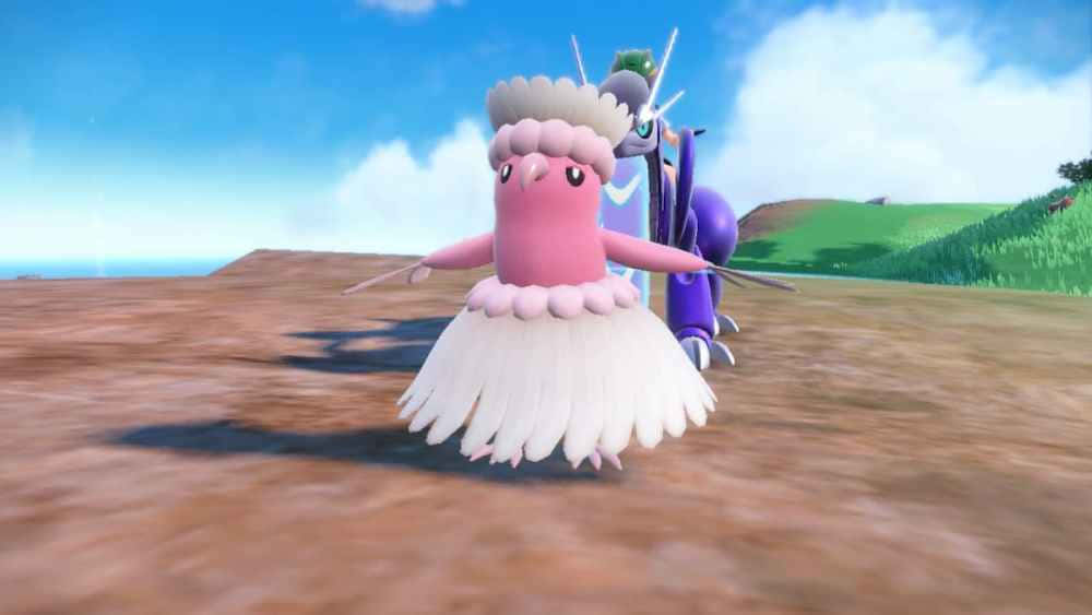 Oricorio Pokemon Violet Background