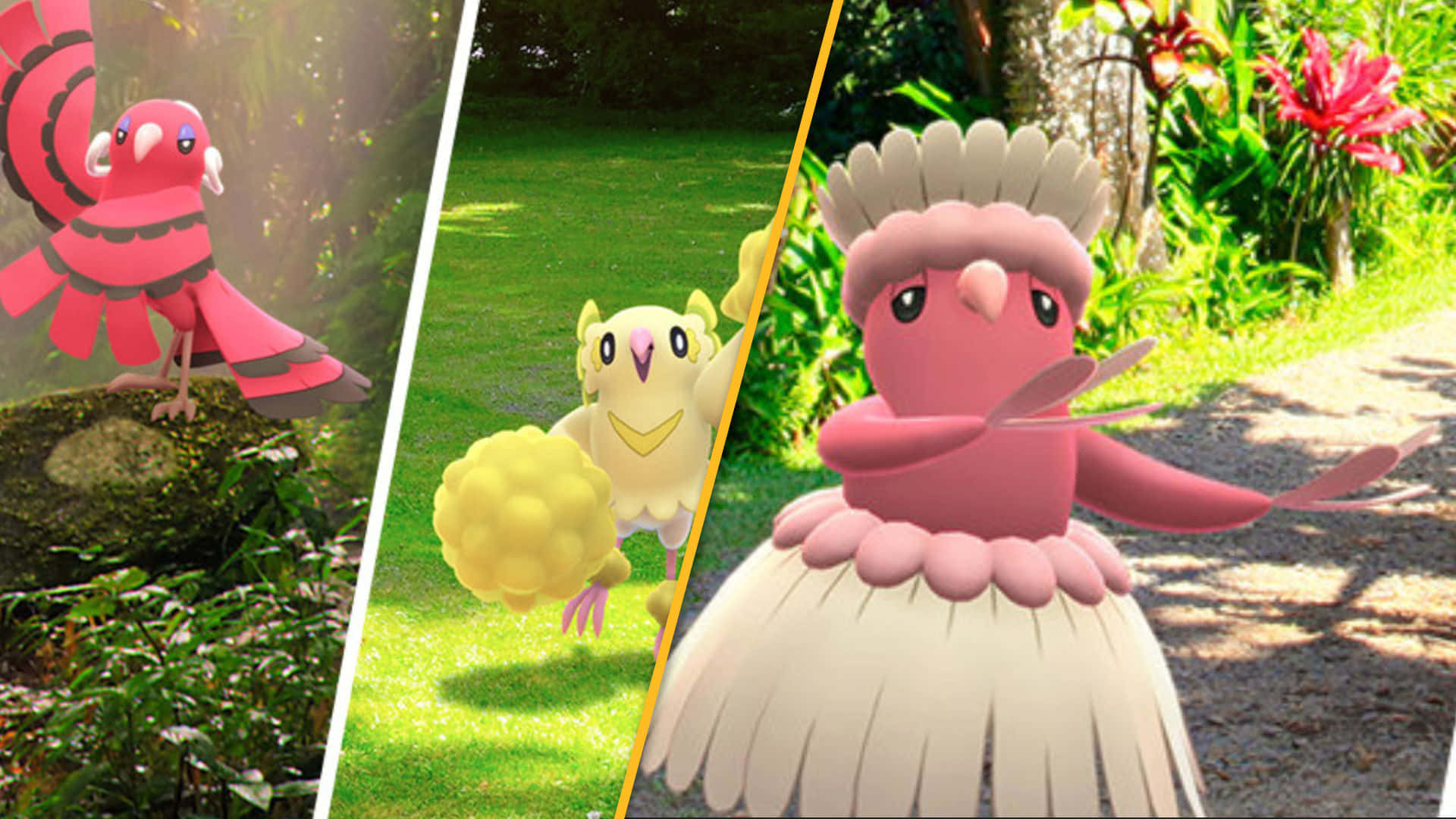 Oricorio Realistic Backgrounds Background