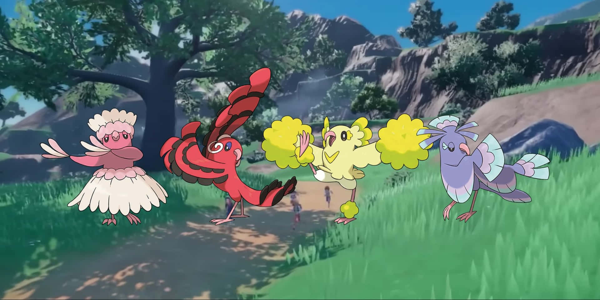 Oricorio Styles Group Lineup Background