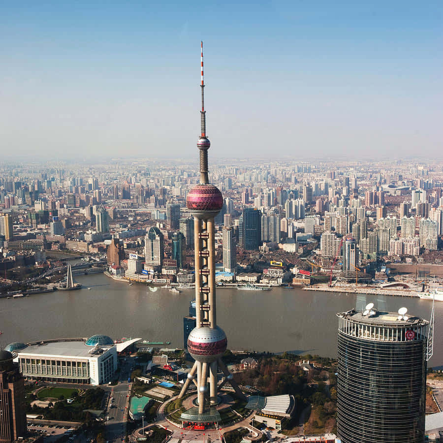 Oriental Pearl Tower Background