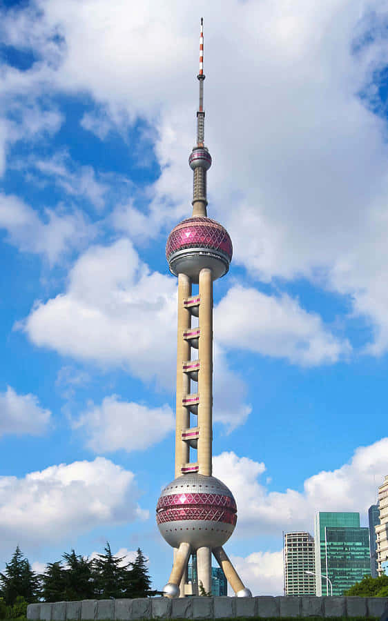 Oriental Pearl Tower Background
