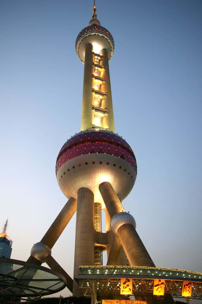 Oriental Pearl Tower Background