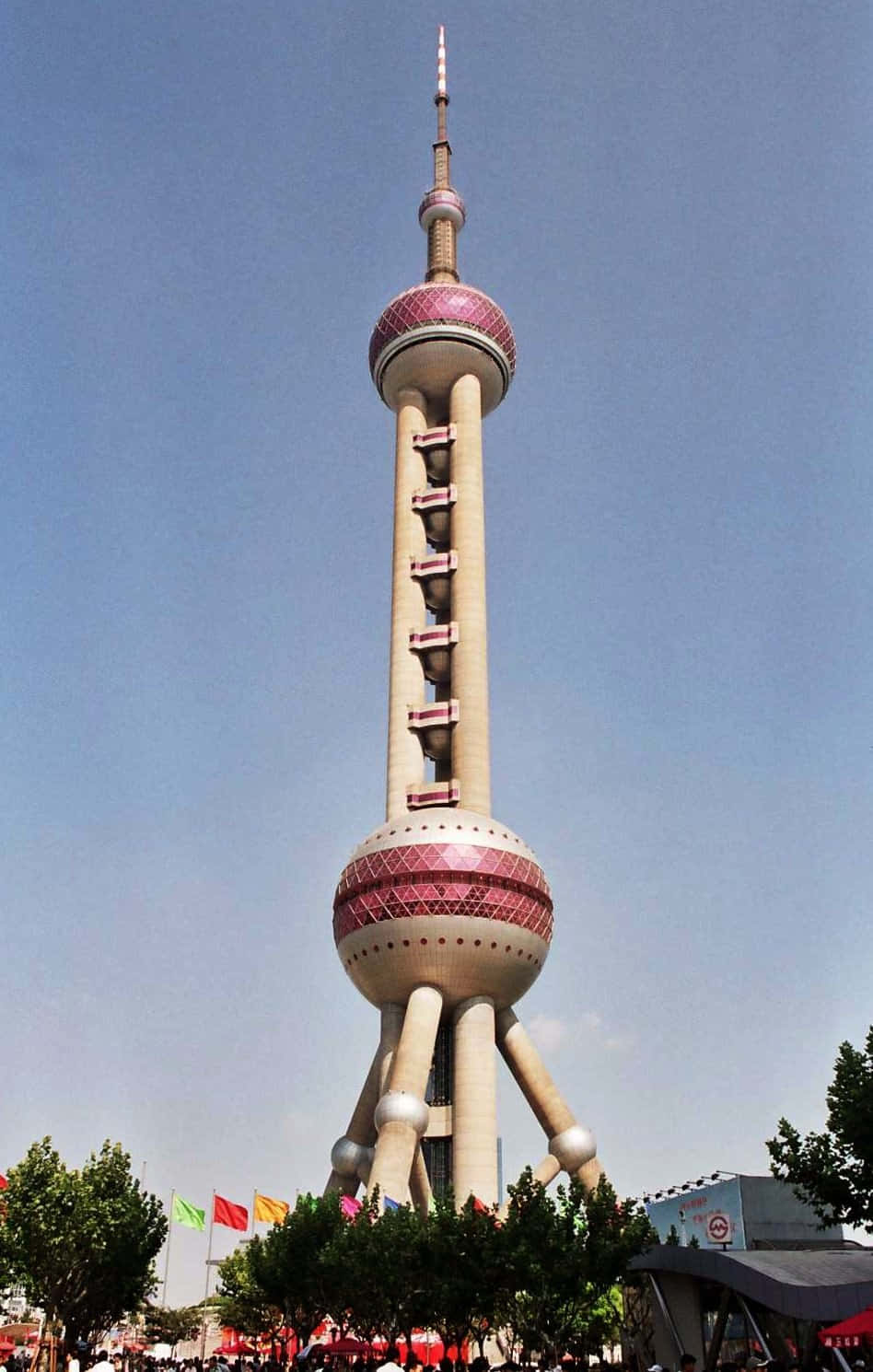 Oriental Pearl Tower Background