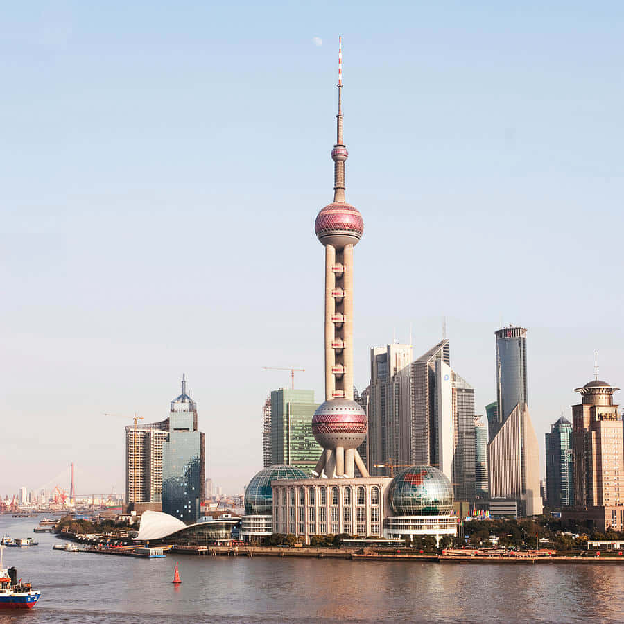 Oriental Pearl Tower Background