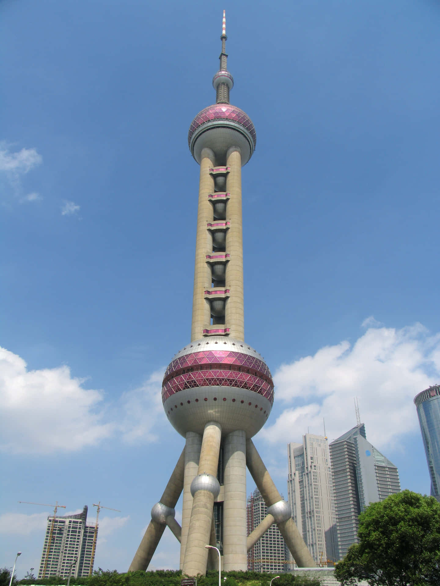 Oriental Pearl Tower Background