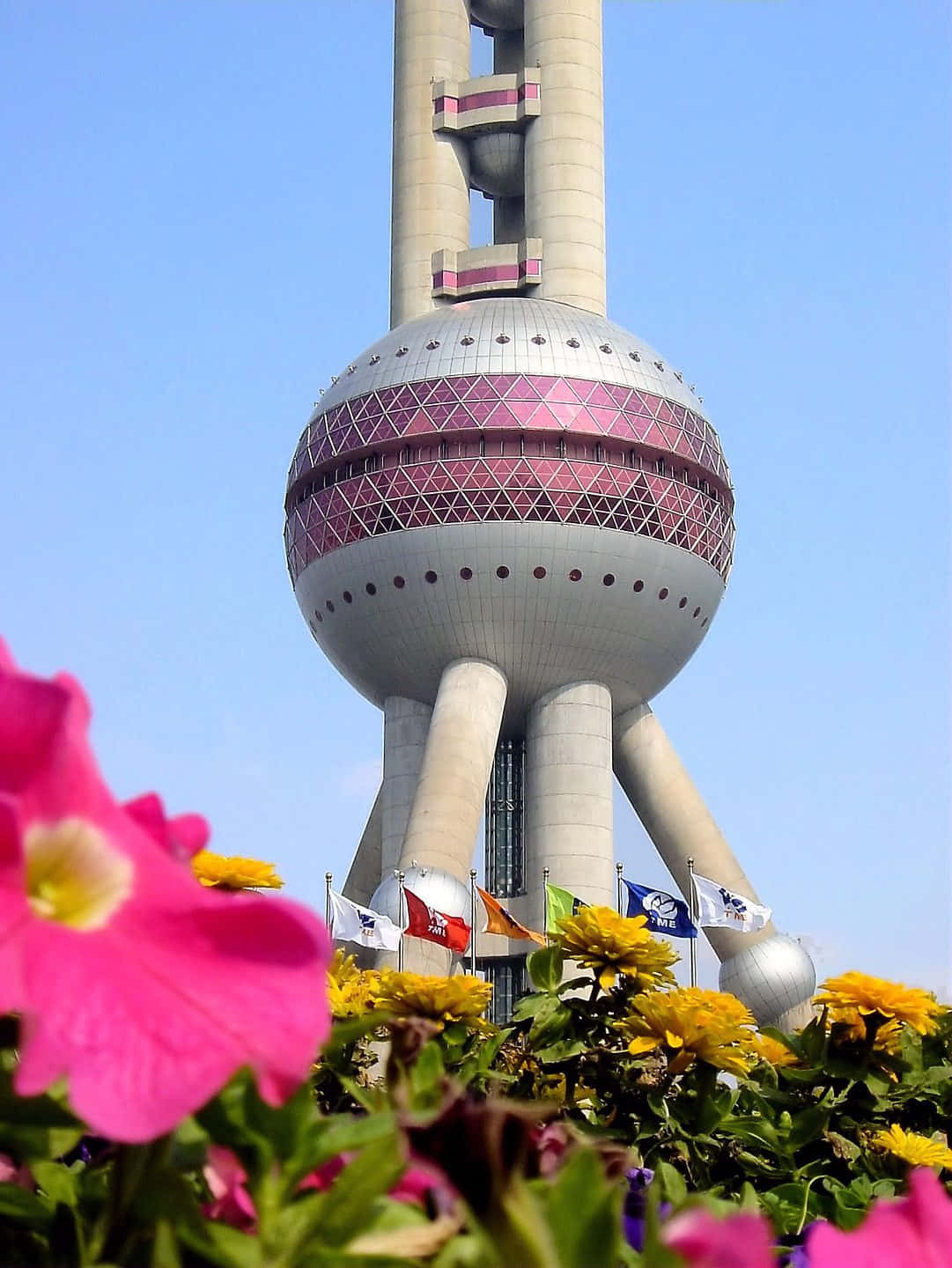 Oriental Pearl Tower Background