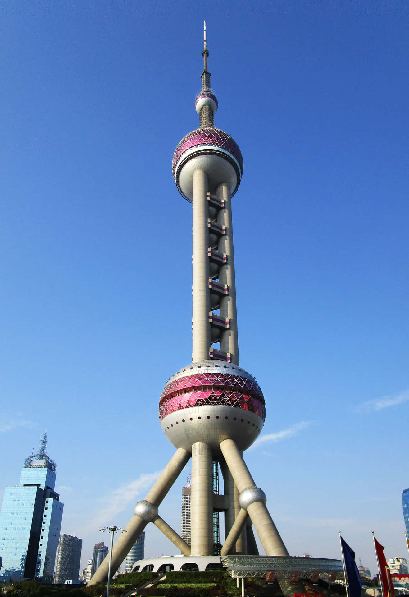 Oriental Pearl Tower Background