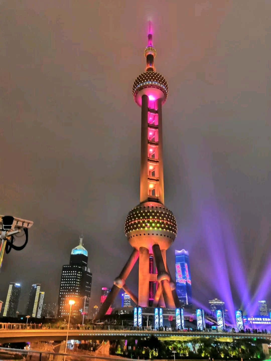 Oriental Pearl Tower Background