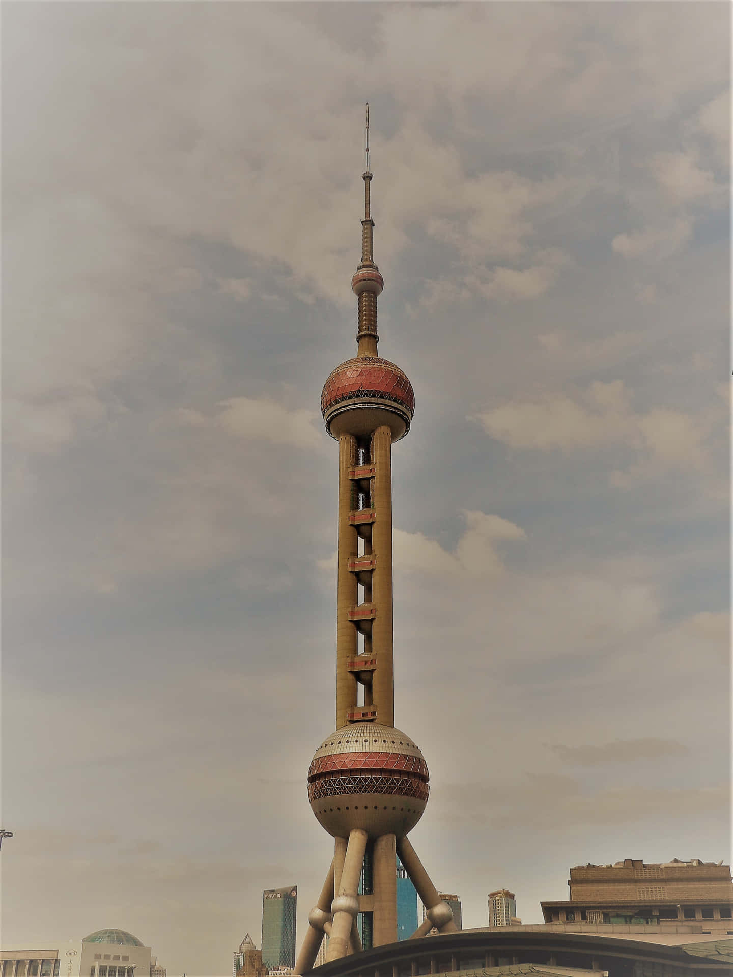 Oriental Pearl Tower Background