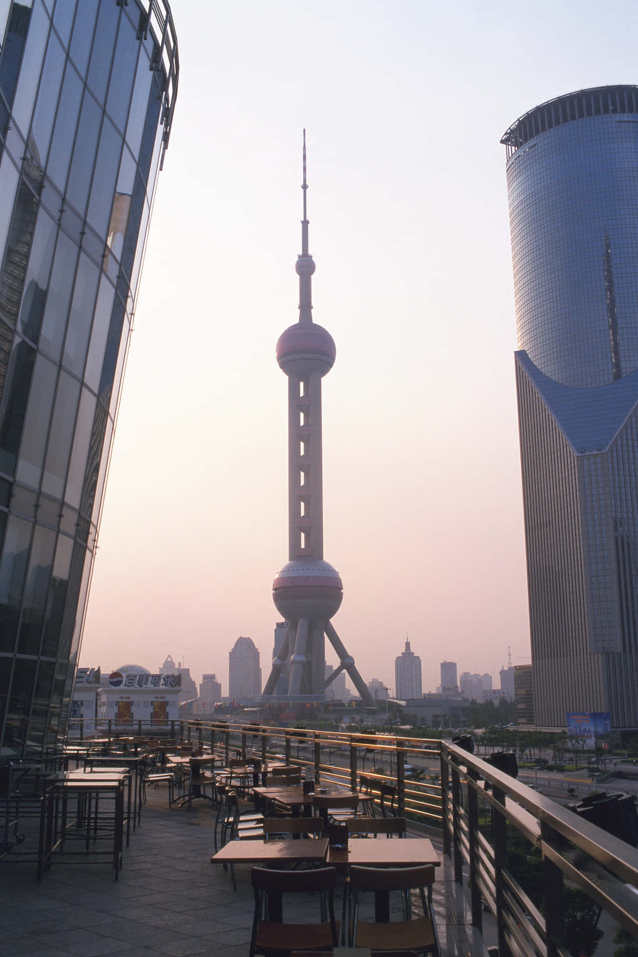 Oriental Pearl Tower Background