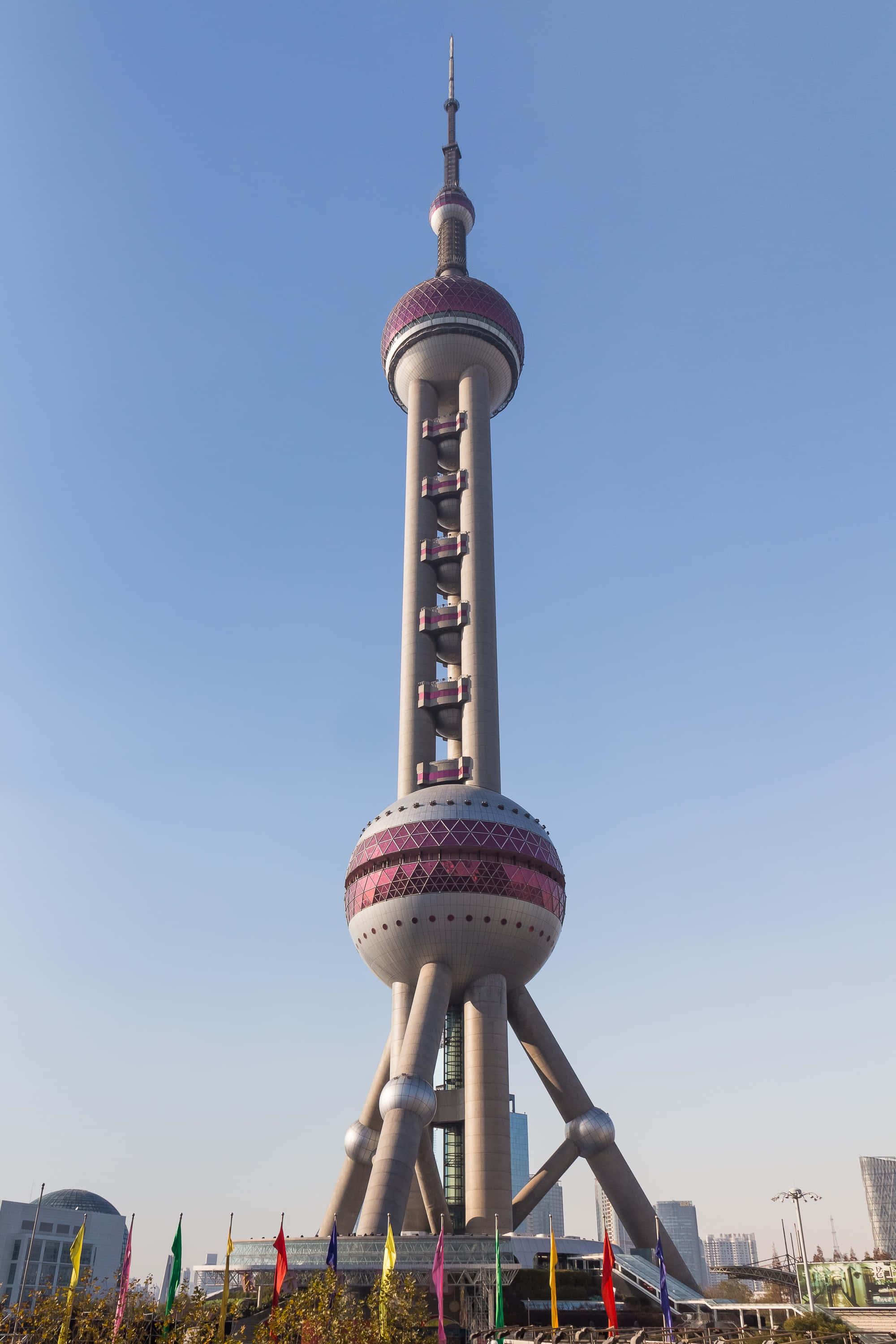 Oriental Pearl Tower Background