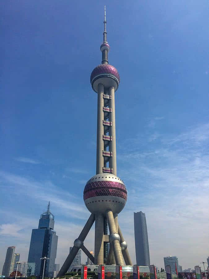 Oriental Pearl Tower Background