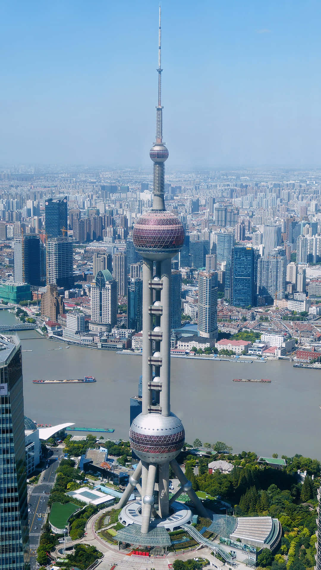 Oriental Pearl Tower Background