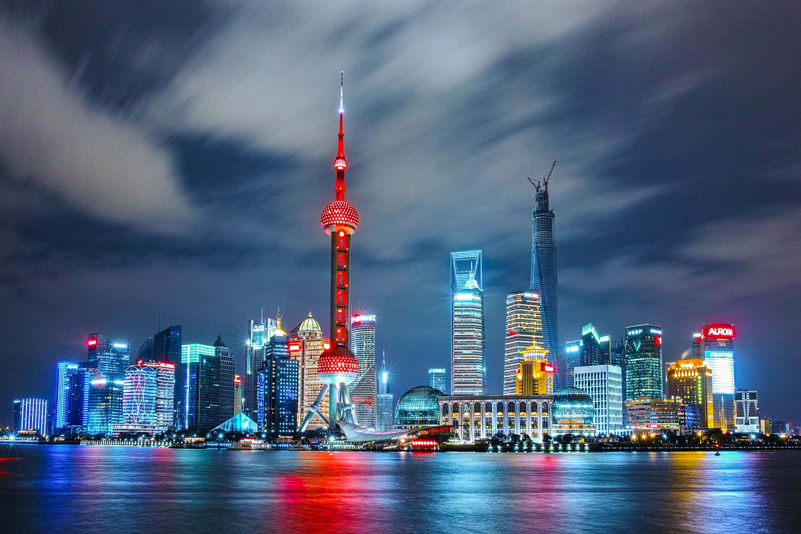 Oriental Pearl Tower Background