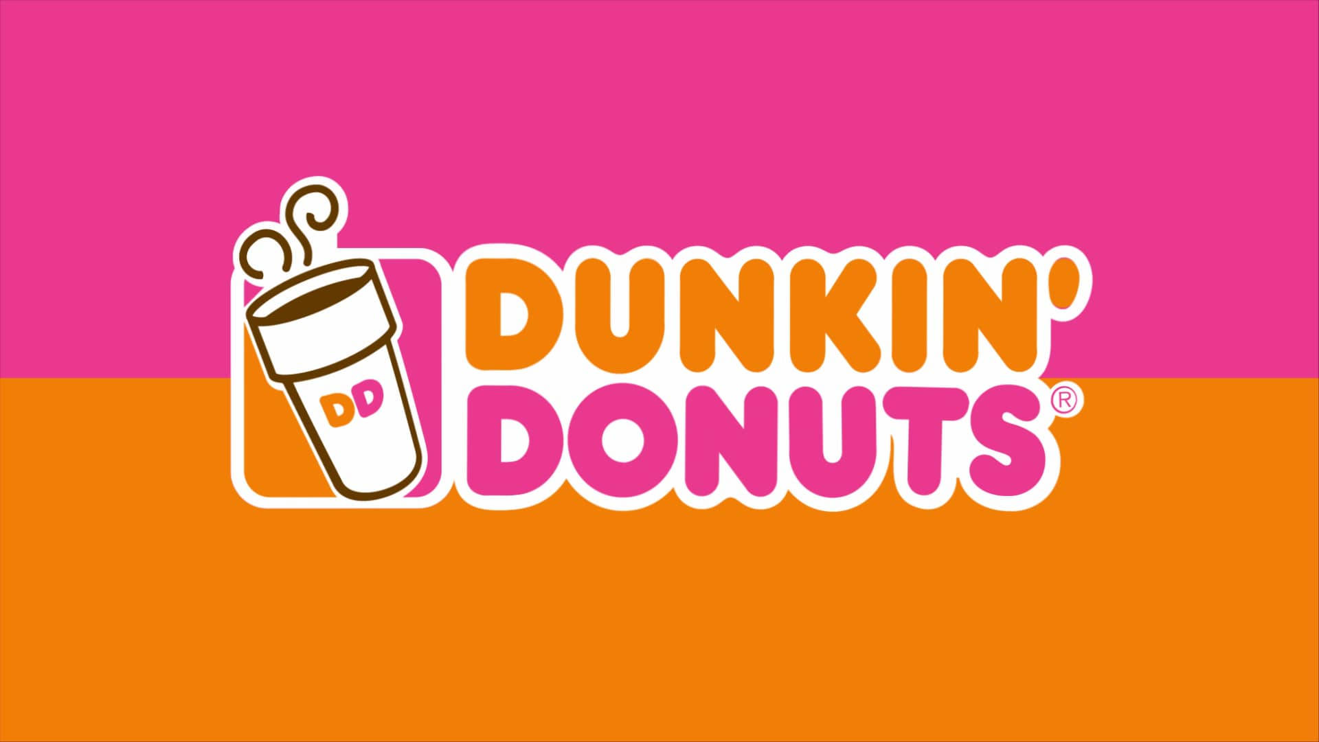 Original Dunkin Donuts Logo Background