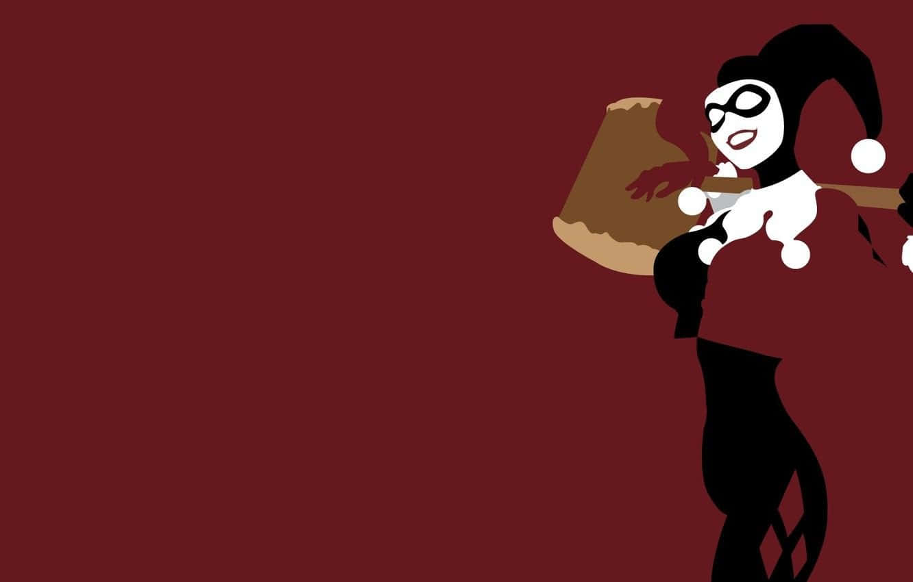 Original Harley Quinn Vectorart Background