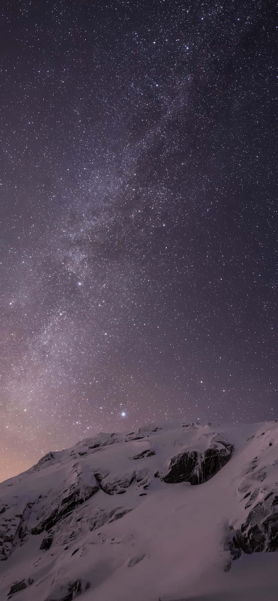 Original Iphone 5s Mountain Night Sky Background