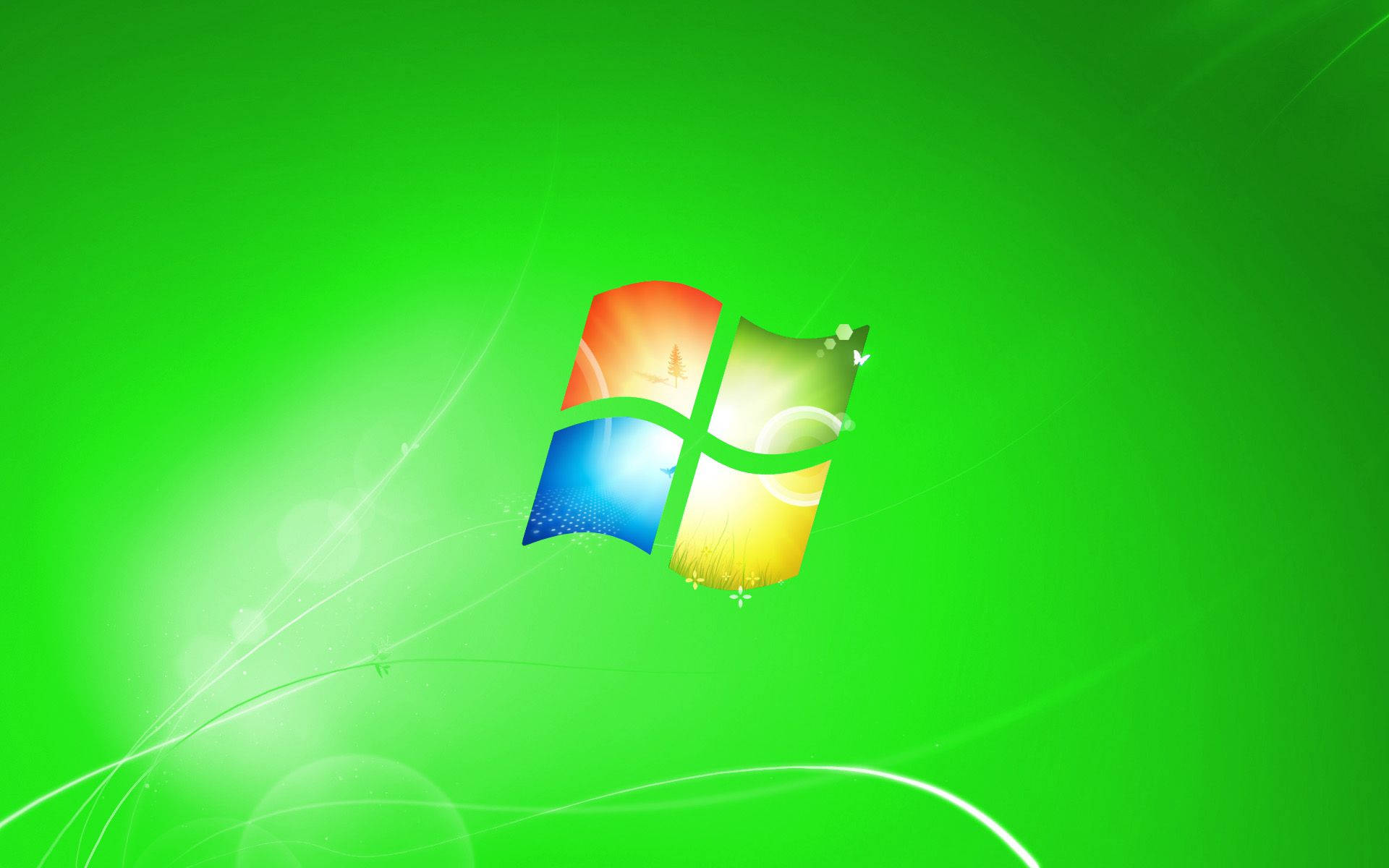 Original Windows Green Background