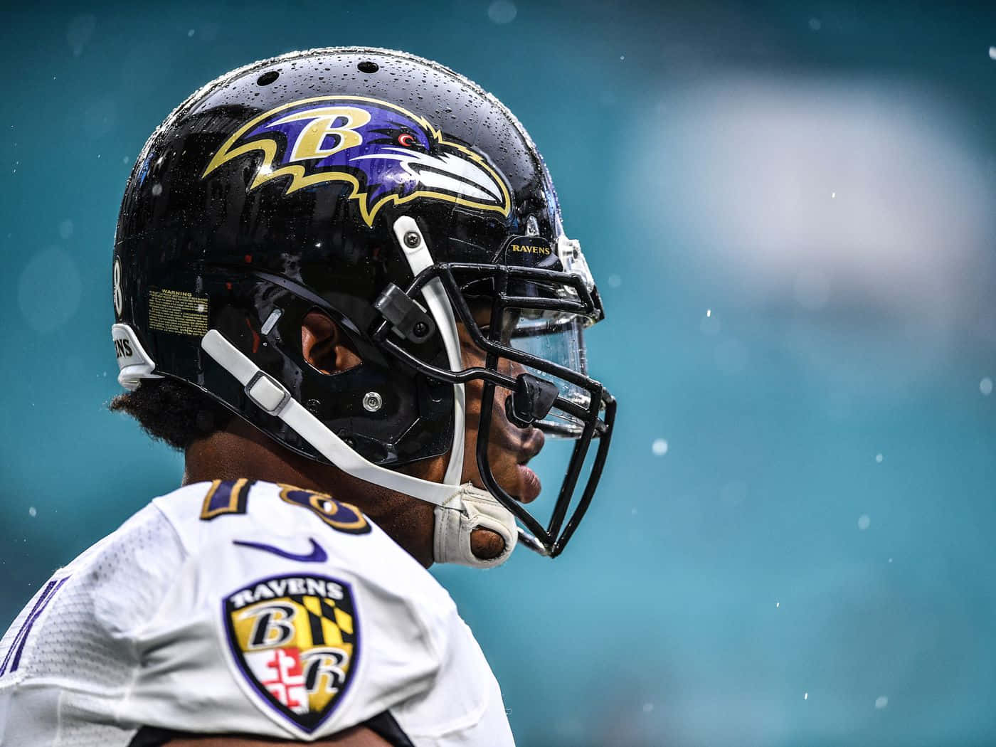 Orlando Brown Jr. Baltimore Ravens Nfl Player Background