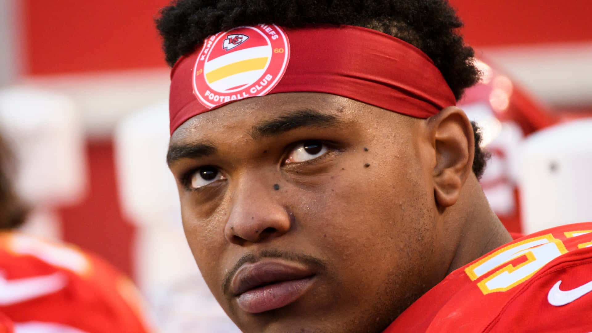 Orlando Brown Jr. Nfl Kansas City Chiefs American Football Background