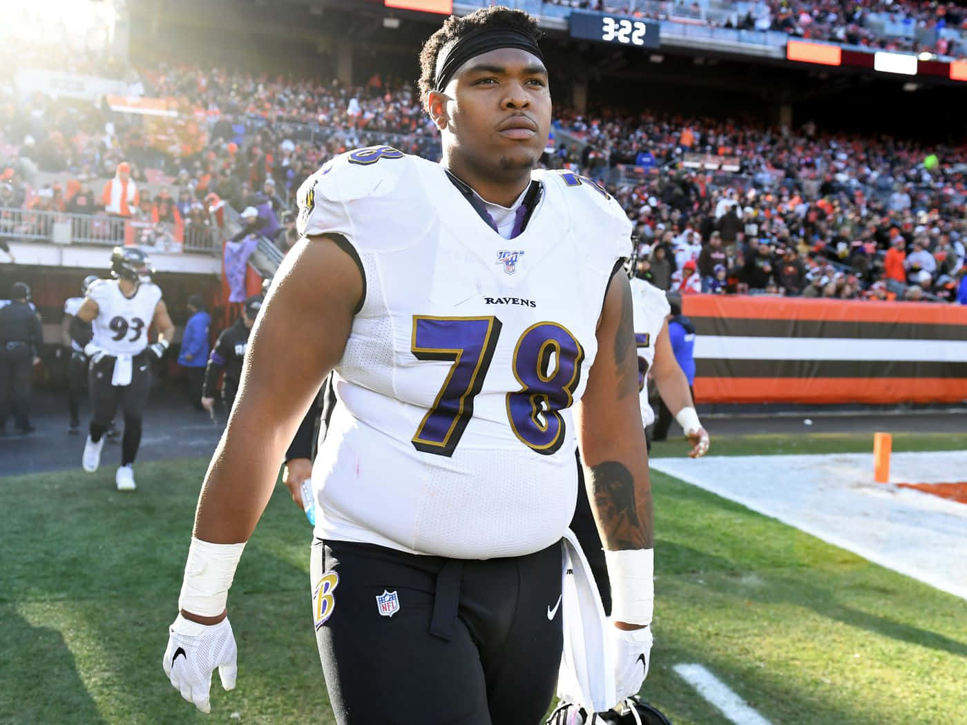 Orlando Brown Jr. Photo Baltimore Ravens Nfl Player Background
