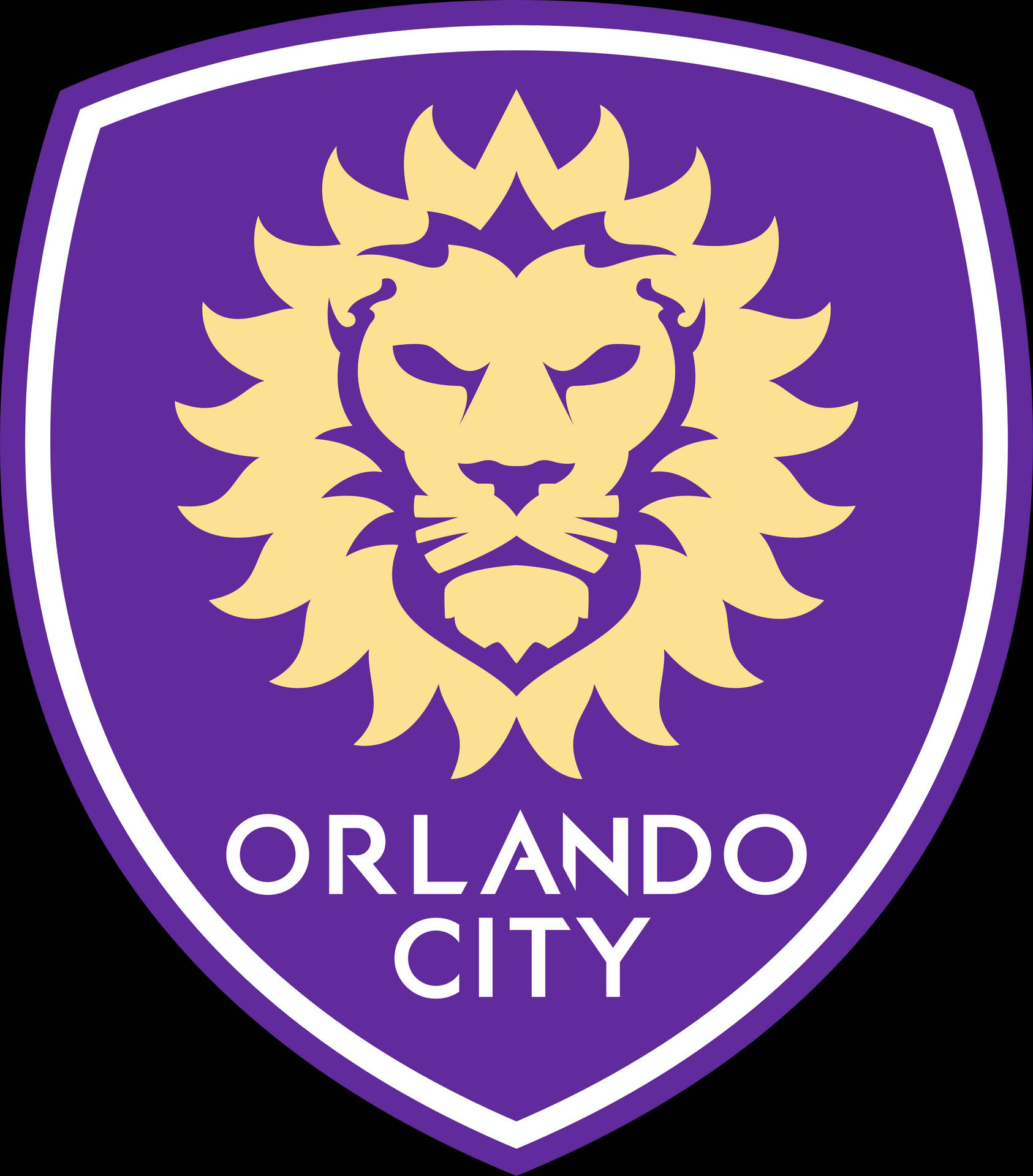 Orlando City Iconic Soccer Logo Background