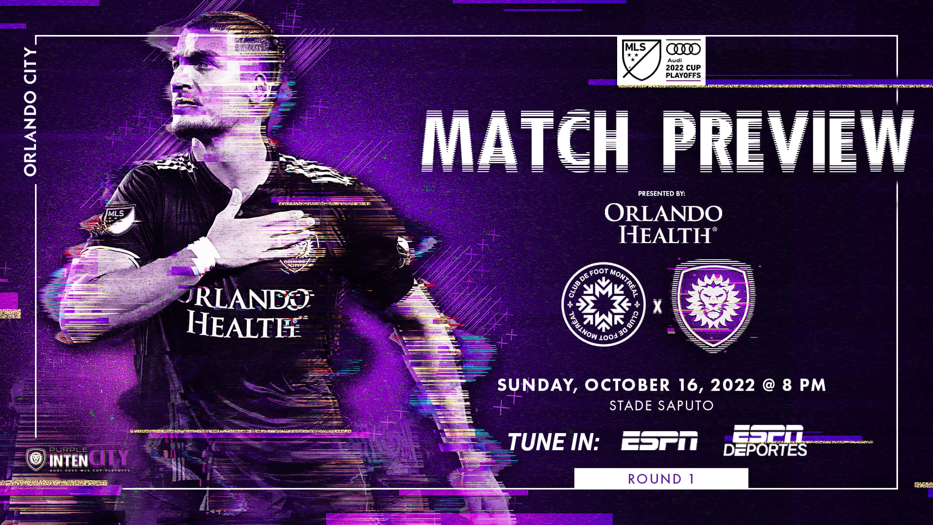 Orlando City Sc Versus Cf Montréal Background