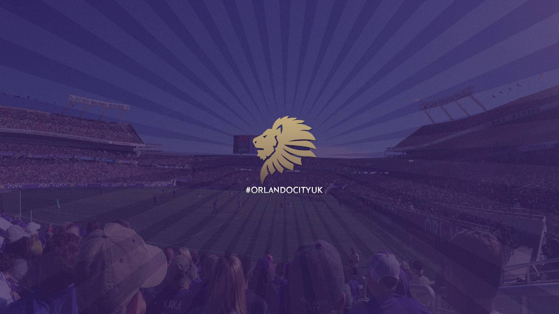 Orlando City Soccer League Logo Poster Background