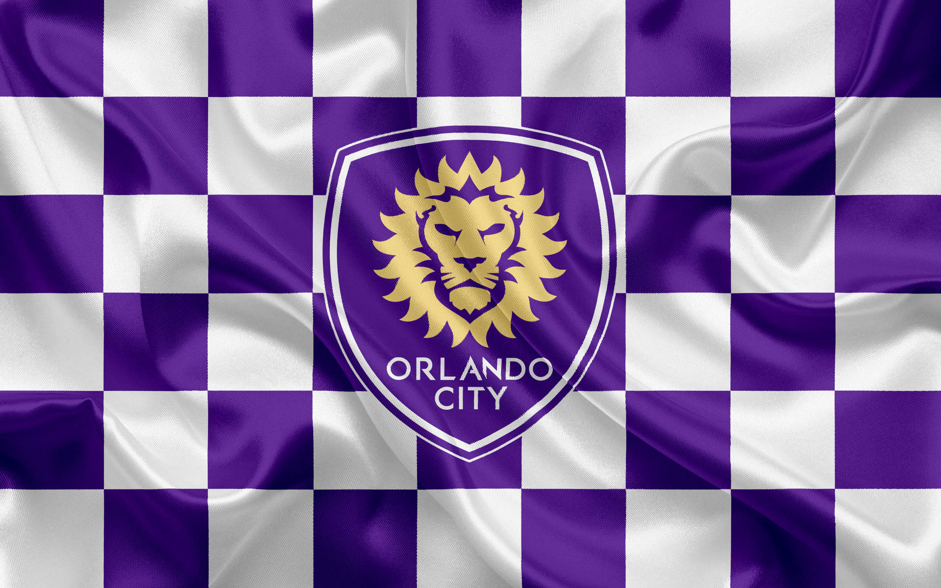 Orlando City Stunning Soccer Logo Background