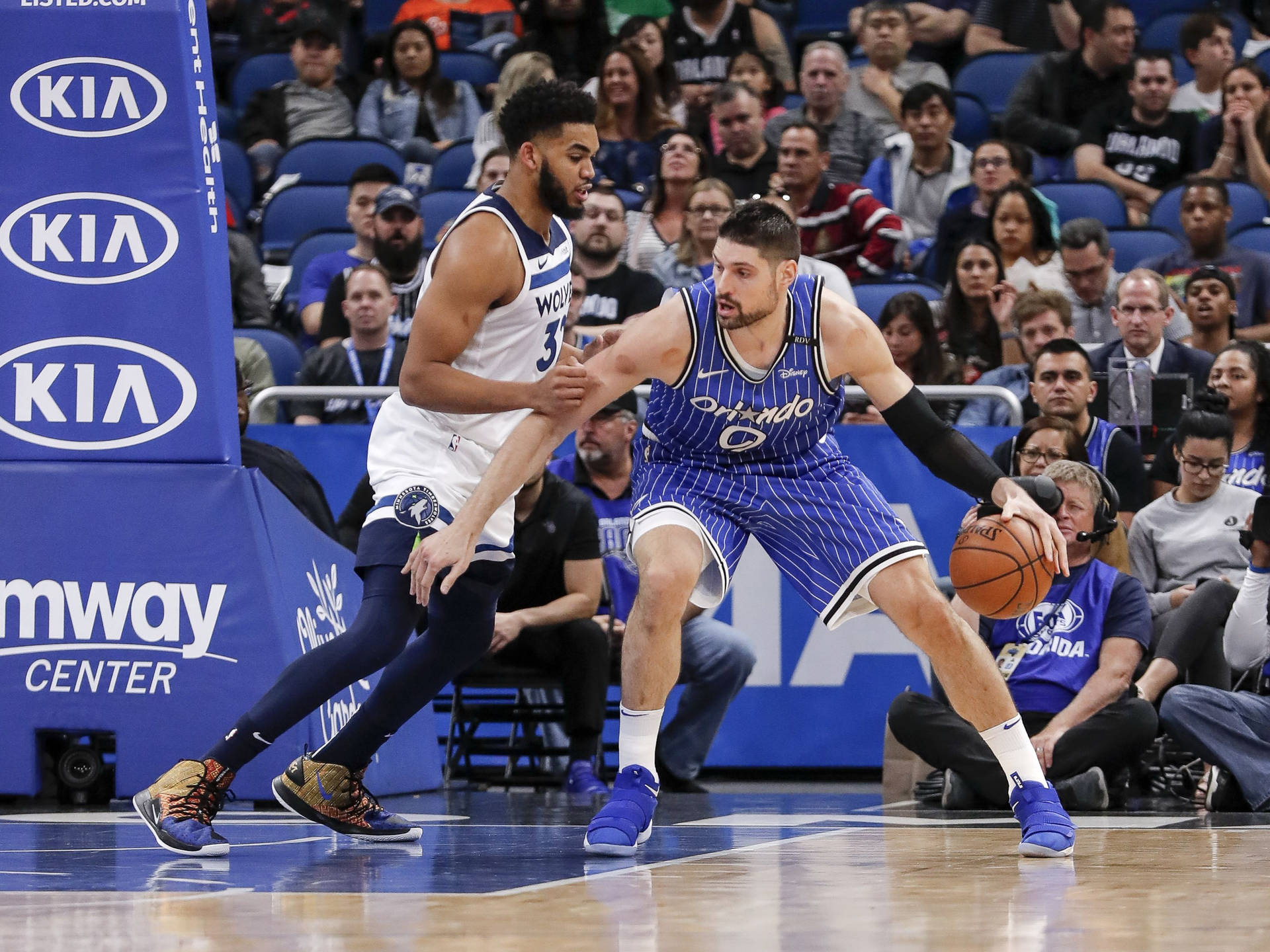 Orlando Magic's Nikola Vucevic In Action