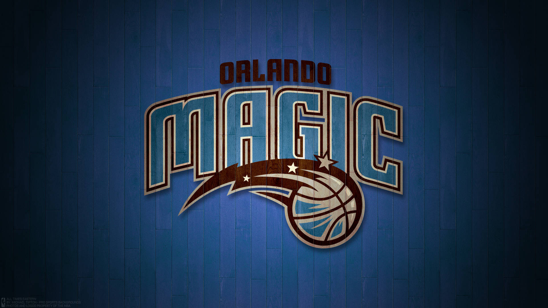 Orlando Magic Team Jersey Logo Background