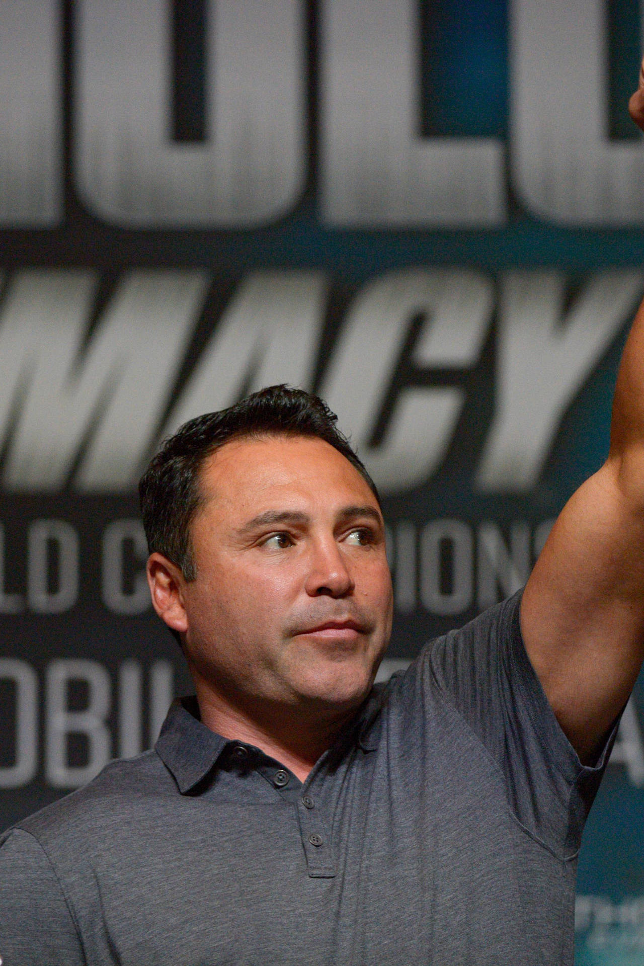 Oscar De La Hoya Bust Shot Background