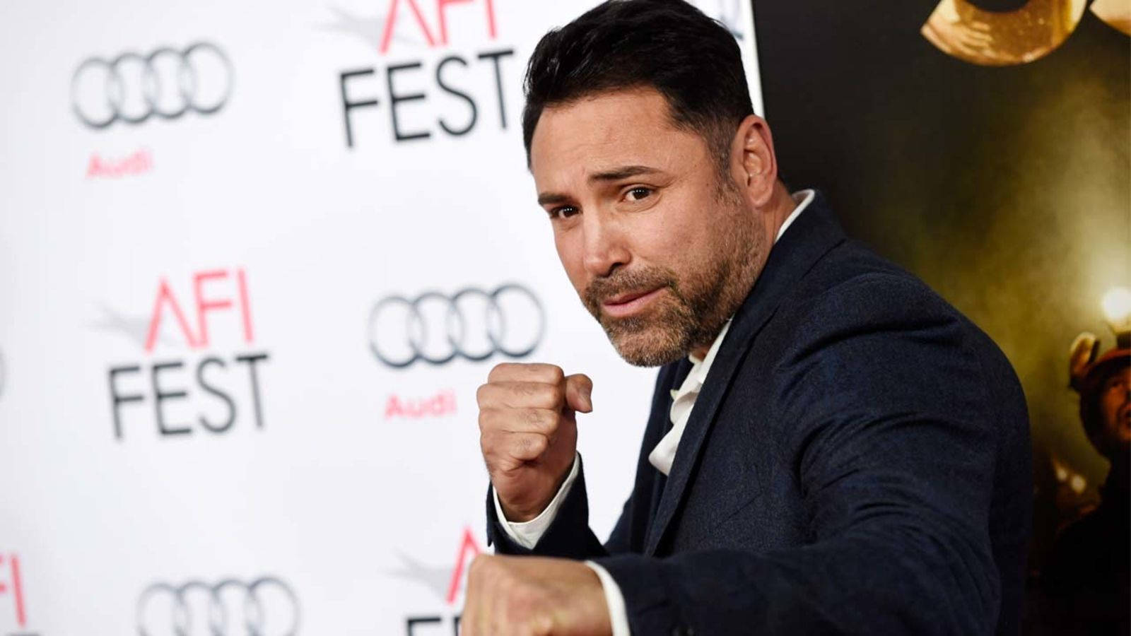 Oscar De La Hoya Fist Background