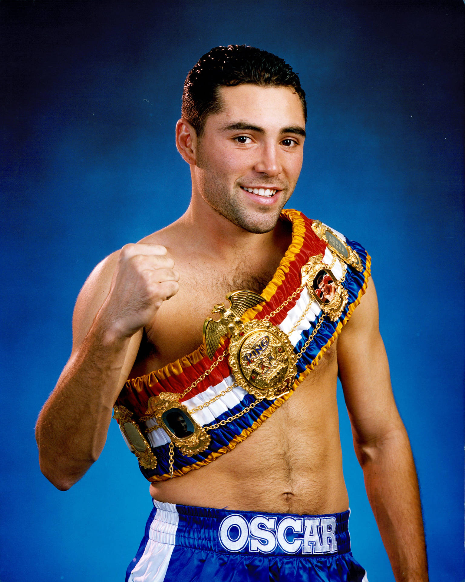 Oscar De La Hoya Studio Photo