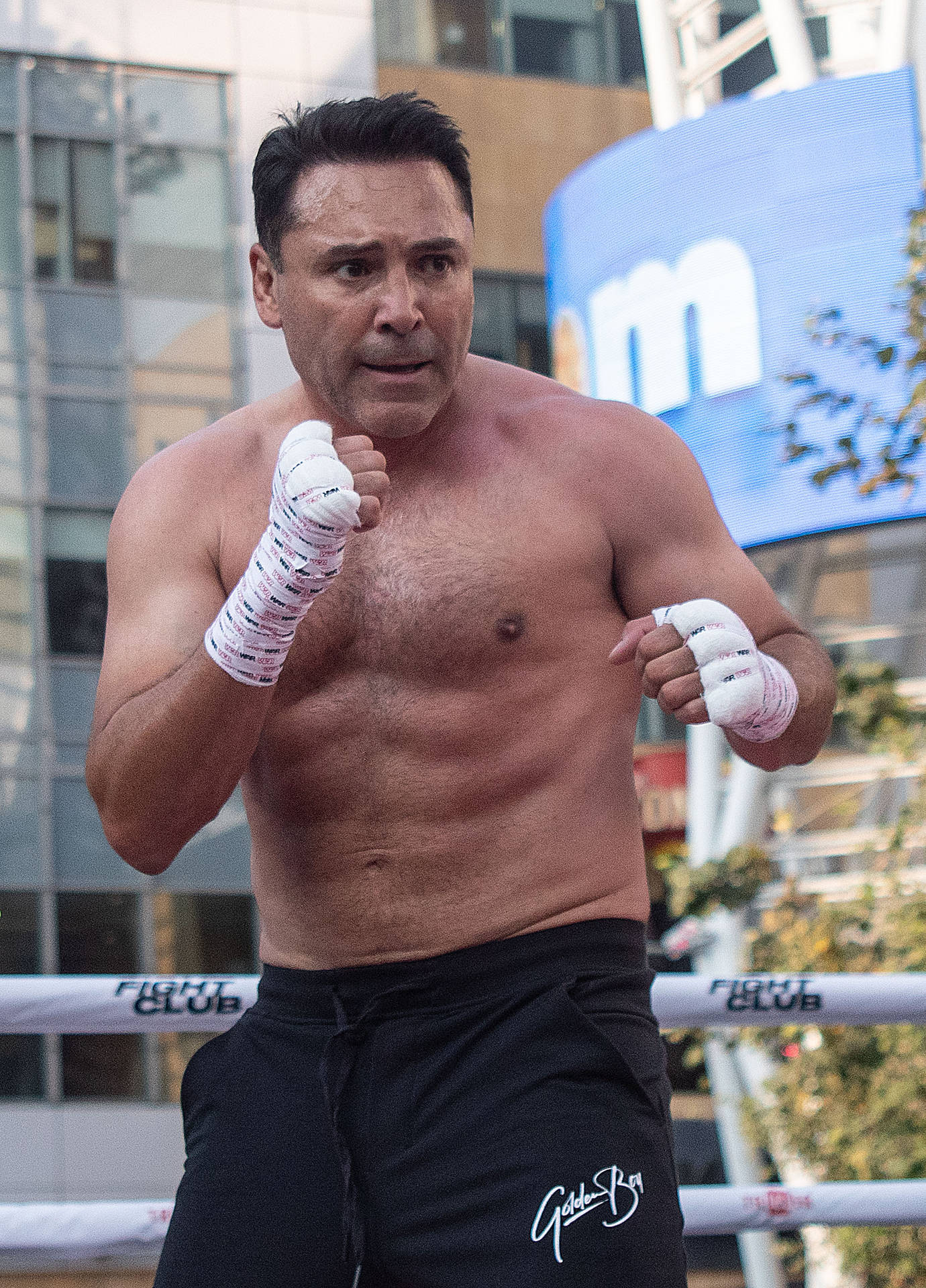 Oscar De La Hoya Training Day